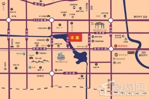 得力·生活广场交通图