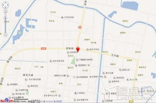 万鑫盛世·诚信苑交通图