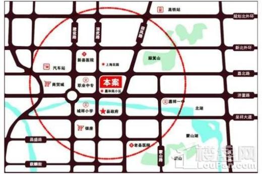 文苑雅居交通图