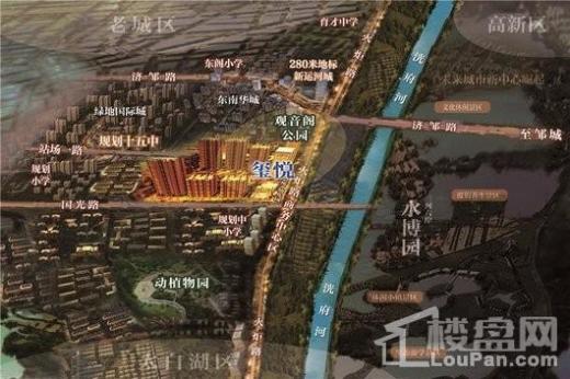 玺悦公馆交通图