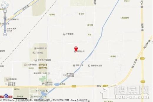恒信公馆交通图
