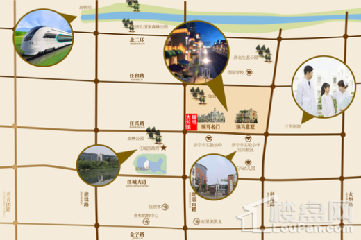 瑞马·大公馆交通图