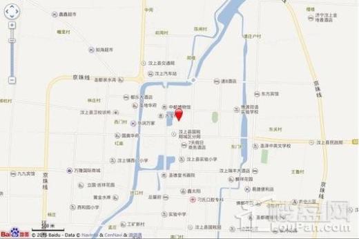 百丰·中都尚城交通图