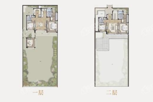蓝城·云梦桃源小镇户型图