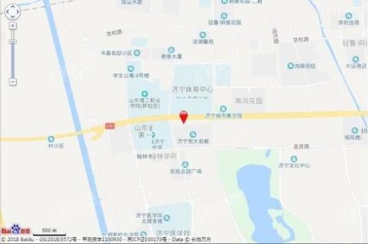 恒大时代广场交通图